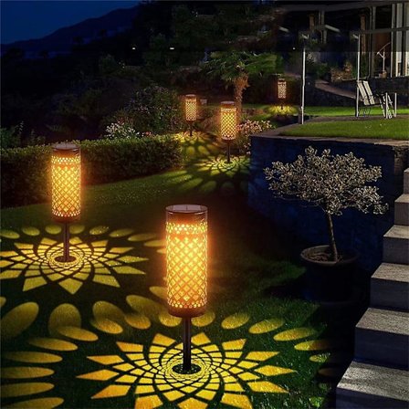 Solcelled LED-gresslys for utendørs hagedekorlampe IP65 vanntett