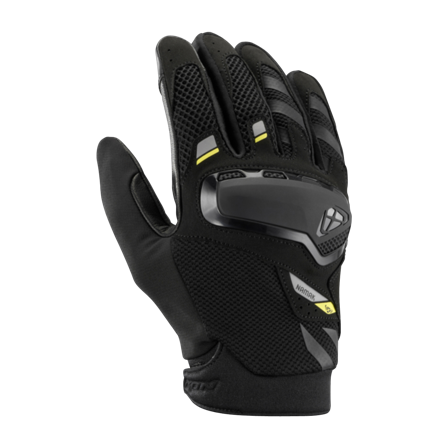 Motorhandschoenen Ixon Namak Zwart/Fel geel S