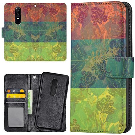 OnePlus 7 - Lompakkokotelo/Kuoret Lehtikuosi