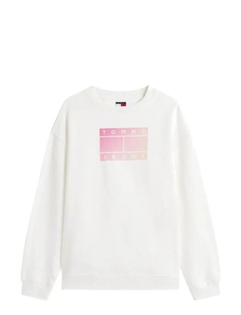 Tommy Jeans | Tjw Rlx Gradient Flag Crew | M