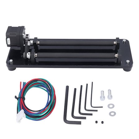 Laser Rotary Roller 360 Graders Rotasjon 3 Nivå Justering Graveringsmaskin Graverer