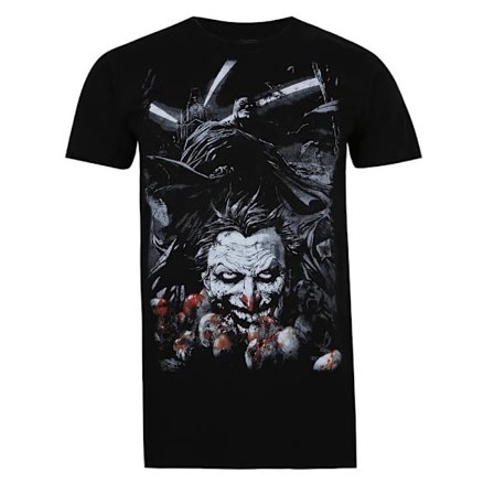 Batman Herr Wrath T-Shirt S Svart/Vit