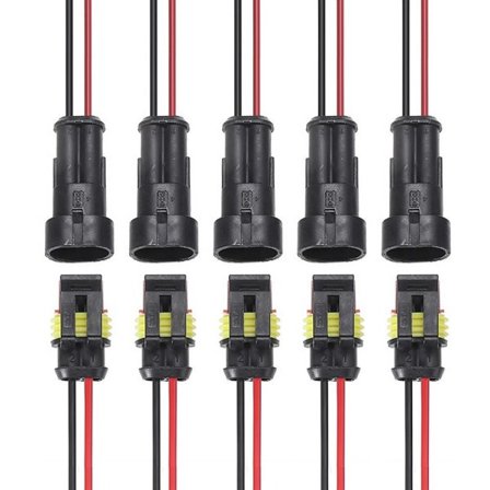 2 pinner kontakt vanntett kontakt hann og hun veis