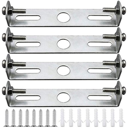 4 Stycken Takfäste Fäste 105mm Hängande Ljusa Tillbehör Takljuskrona Taklampa Basplatta Taklampa Plåtar Plåthållare [DB]