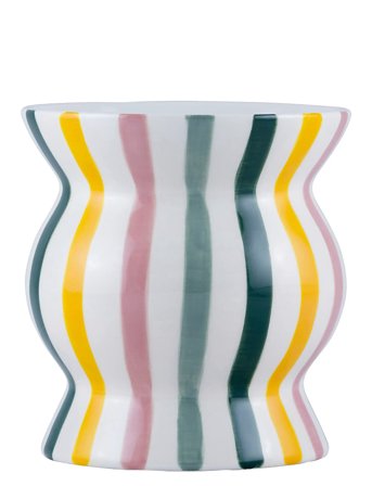 Que Rico Urtepotteskjuler - Ignacio - Rayas Bailarinas - Multi/patterned - 14.5 CM