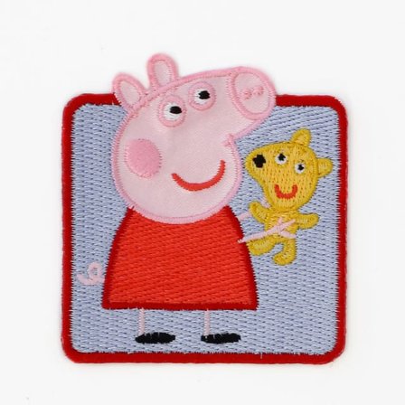 Trend-Tex Applikation Peppa Pig Sytillbehör Grön ONESIZE