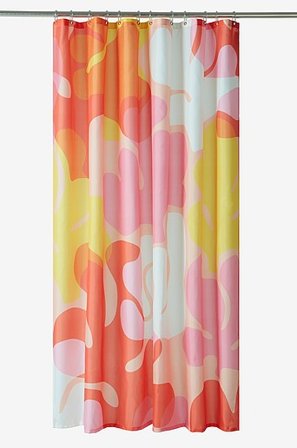 Jotex - Badeforhæng Rosa/Multi - DELORES - Køb Badeforhæng hos Jotex