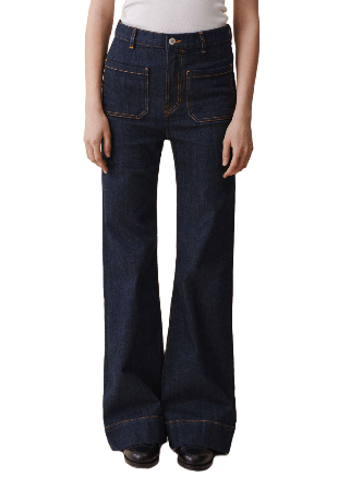 Jeanerica SW006 St Monica Jeans Dam Blå 24/32