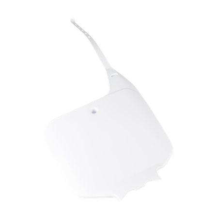 Fornummerplade Polisport, Hvid - Honda CR 500R 1995-2001