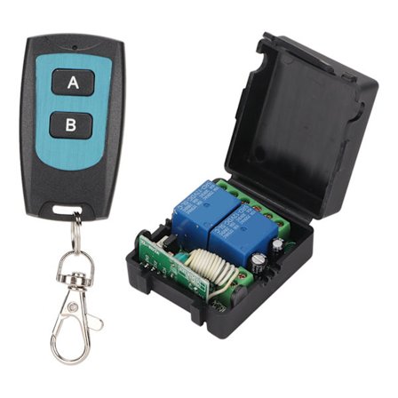 12V fjernbetjening relæ switch 1CH10A 433MHz fjernbetjening relæ med 3 arbejdstilstande