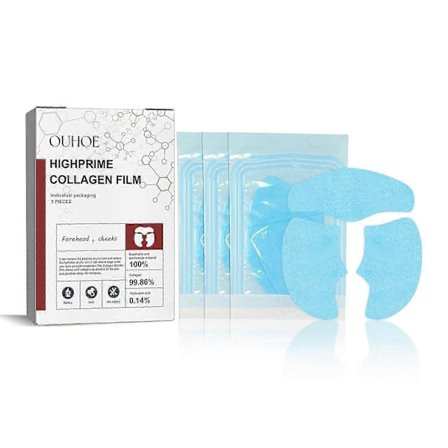 Kollagen Ögonmask - Minskar Rynkor, Mörka Ringar & Svullnad, Stramar Upp & Återfuktar Huden