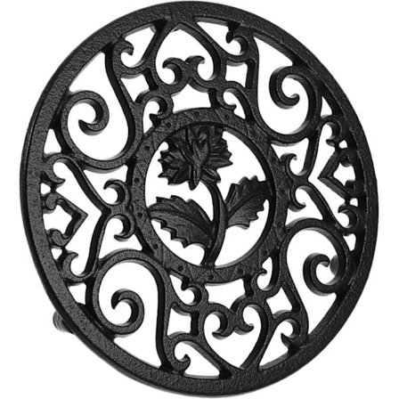 Tekanneunderlag (sklisikkert), varmebestandig, vintage design, for tekanner/vannkokere