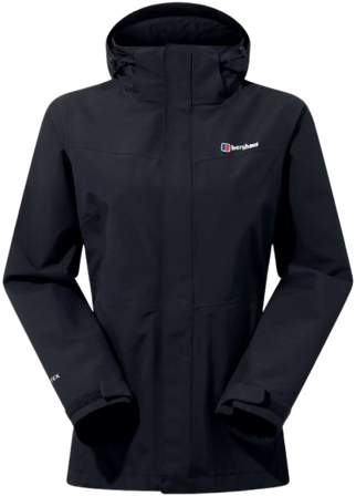 Berghaus W's Hillwalker Jacket InterActive Black-Black
