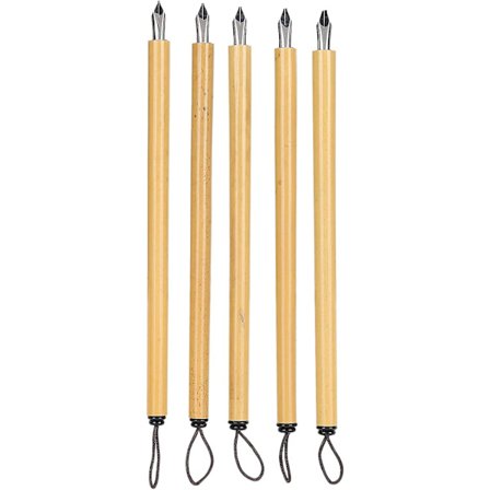 5 stycken arabisk kalligrafi penna naturlig bambu kalligrafi penna kalligrafi set övning skrivstil 1