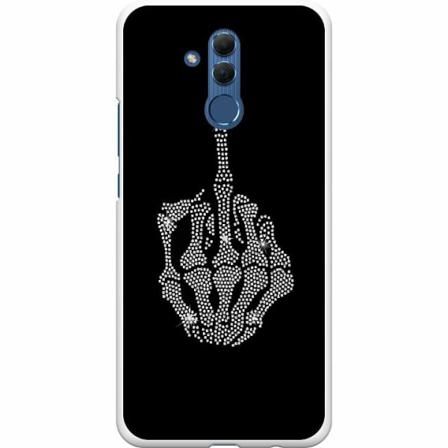 Huawei Mate 20 Lite Premium Skal Fuck You Bling