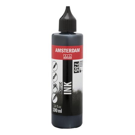 Amsterdam Acrylic Ink 100 ml Oxide Black