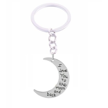 Keyring - I love you to the moon and back