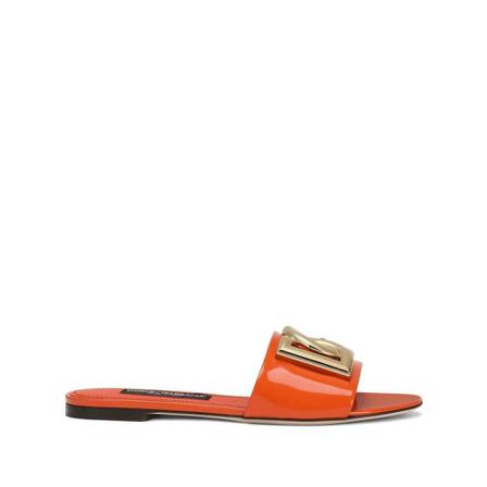 Dolce & Gabbana - Flip-flops - Orange - Dam - Storlek: 37 Eu, Dam, Storlek: 37 EU