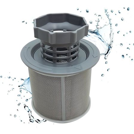 Mikrofilter Sil Grå Farge for Oppvaskmaskin I Plast Reservedel