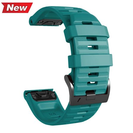 22 26mm Silikon Armband för Garmin Fenix 7 7X 8 E 6X 6 Pro 5 5X Plus Epix Gen2 Enduro 3 Instinct 3 Solar Snabbfäste