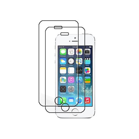 2st Härdat Glas Iphone 5/5c/5s & Iphone Se Skärmskydd Retail Transparent