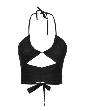 Crete Top Topp Svart OW Collection