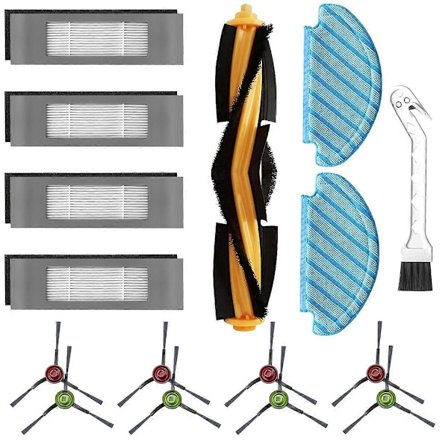 for Ecovacs Deebot N8/N8+/N8 Pro hovedbørste filtre sidebørster