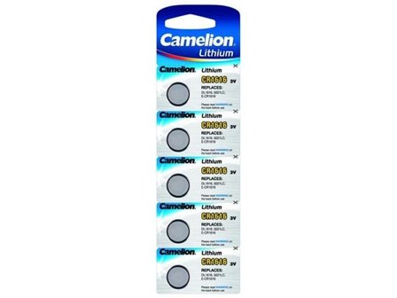 Camelion CR1616 / DL1616 nappiparisto 5-pack 5-pack