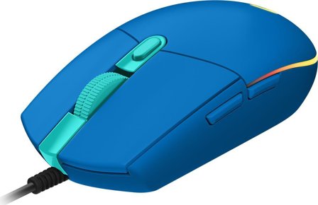 Logitech Gaming Mouse G102 LIGHTSYNC - mus - USB - blå