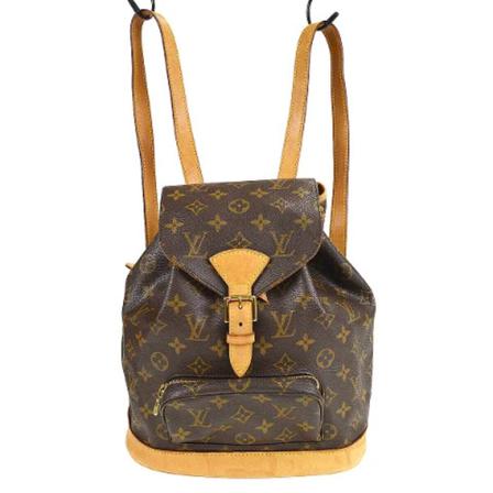 Louis Vuitton Vintage Pre-owned Canvas louis-vuitton-Tass , Bruin , Dames , Maat: ONE Size Vintage Tassen