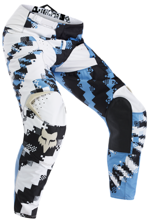 Pantalon Cross FOX 180 Digi Image Blanc 32