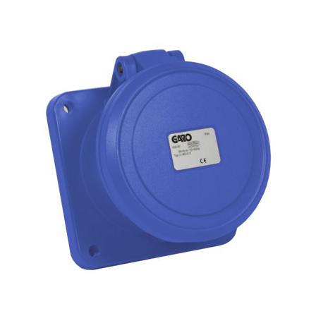 Garo UI 263-6 S Paneluttak IP44, 3-polet, 63 A Blå, 6 h, Stikkontakter & kabler