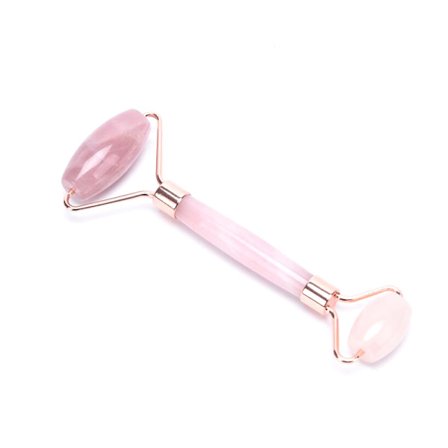 Jade Stone Ansiktsmassage Roller Slimmer Lifter Face Neck Beaut Rose Gold