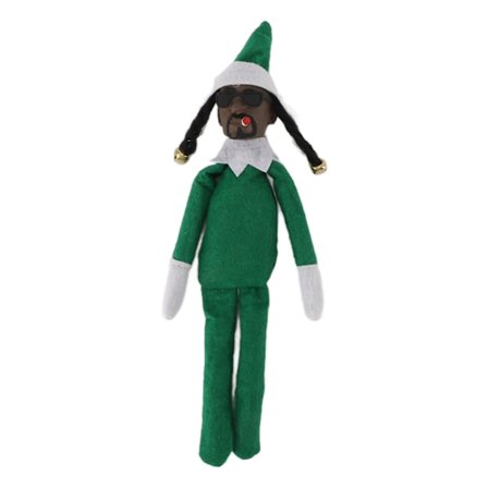 Christmas Black Elf Doll Harts Filtleksak Hip Hop Doll Juldekoration för Hemfest Veranda Desktop Festival Dekoration B1