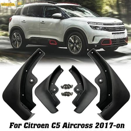 Etu- ja takalokasuojat Citroen C5 Aircross 2017 2018 2019 2020 Roiskeläpät Mudguards OE/OEM-numero: 1636054780
