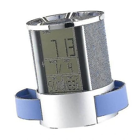 Multifunksjonell stålnett evighetskalender pennholder Mote