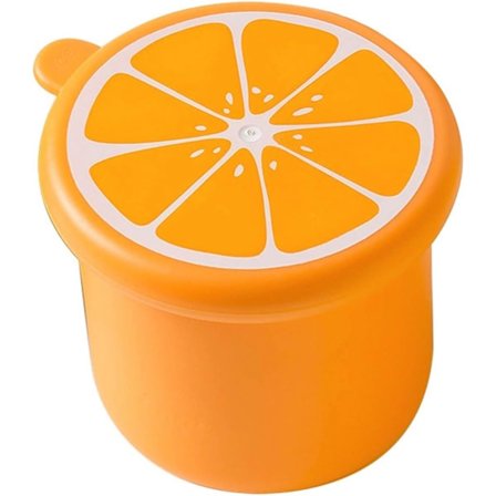 Orange Isterningeforme & Bakker Cirkel Isterningeform Letanvendelig Rund Isbeholder Geléfremstillingsform Silikone Sfære Isterningebakke Rund Form 