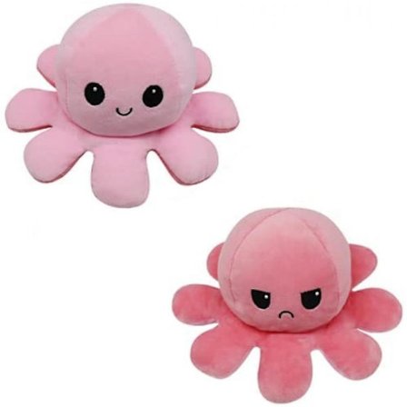 Reversible Octopus Plushie Toy