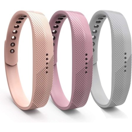 Vaihtorannekkeet Fitbit Flex 2:lle (3 kpl)