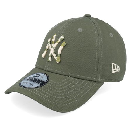 New Era - MLB Grün Adjustable Cap - New York Yankees Seasonal Infill 9FORTY Olive Adjustable @ Hatstore