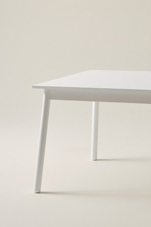 Jotex - Spisebord 90x140 Cm White mdf / metall - KINNA - Kjøp Spisebord hos Jotex