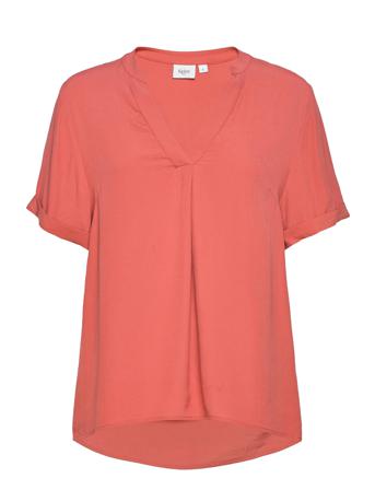 Agnessz Ss Top Red Saint Tropez