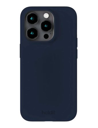 Holdit Silicone Case Iphone 15 Pro - Navy - IPHONE 15PRO