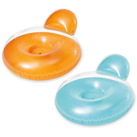 Multifunktionell fåtölj 137 x 122 cm INTEX 58889 rosa_MGF