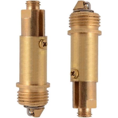 2 stk. Bunnventil Enkel Pop-Up Vask Klikker Bunnventil Bounce Core Avløpsfilter Klikk Klakk Plugg Bolt Erstatning