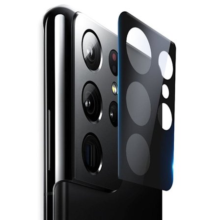 3-PACK Galaxy S21 Ultra Högkvalitativt 2.5D Kameralinsskydd