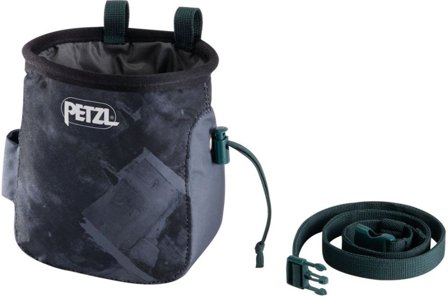Petzl Saka Chalk Bag Dark Gray