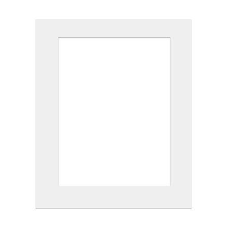 Fotomatter Kartong HVIT