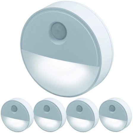 Motion Sensor Light Indoor, Glare Free Battery Operated Wireless Led Night Light