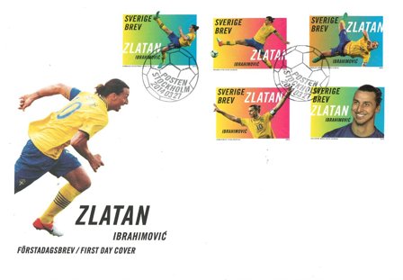 Sverige - Zlatan Ibrahimovic - fodbold - Flot FDC